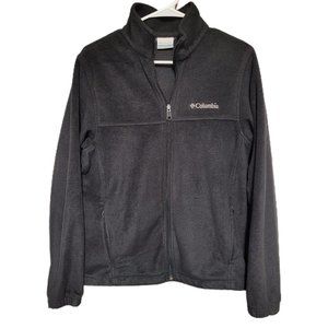 Black Columbia Fleece Zip Up Jacket